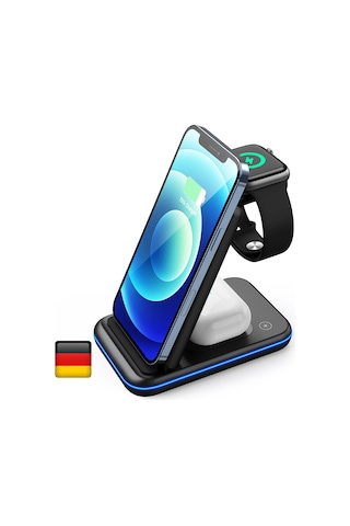 Woyax By Deji Katlanabilir 15w Hızlı Wirelesskablosuz Şarj Standı