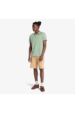 Timberland Brookline Poplin Cargo Erkek Krem Şort Tb0a5tzqeh31 Sari