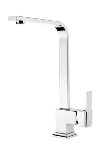 Kustar Kiev Kare Model Aç Kapa Mutfak Eviye Bataryası Krom