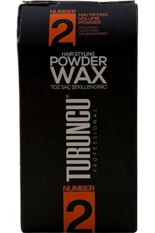 Turuncu Saç Şekillendirici Pudra Wax Mat 20 Gr Nu:2