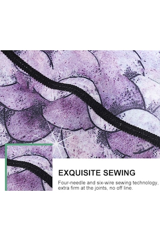 Paıyıge Yoga Pantolon Kadın Baskılı Balık Pulu Hk54