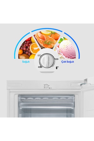 Kumtel HFR-160 160 L 5 Çekmeceli Dikey Derin Dondurucu