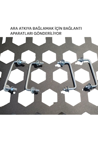 Duster 2014-2018 Uyumlu 100x120 Tavan Sepeti Ve Ara Atkı Seti Dayanıklı Çelik Malzeme
