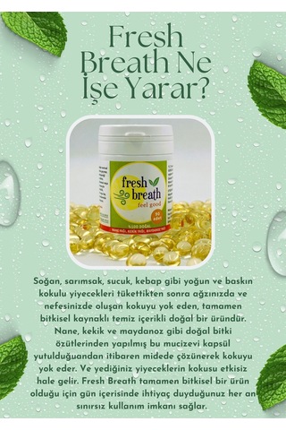 Fresh Breath Ağız Kokusu Önleyici Nefes Temizleyici 4 x 25'li