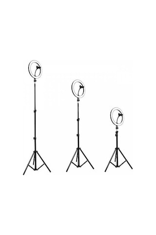 Coofbe 10" LED Halka Işıklı 2 M Tripod