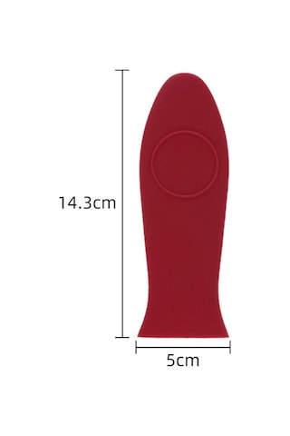 Tencere Sapı Silikon Tutucu Kırmızı Kırmızı Diğer