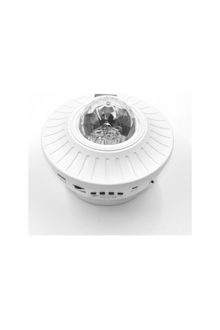 Ximistore9 Uzaylı Desenli Led Kumandalı Güneş Sistemi Projeksiyon Lambası - Renkli Yıldız Halka Ev Dekorasyon Aydınlatma