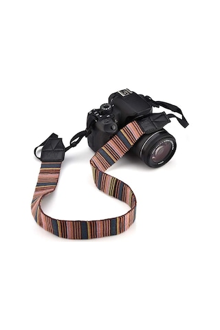 Retro Vintage Omuz Boyun Askısı Canon Nikon Sony Fujifilm Olympus - Model No.6