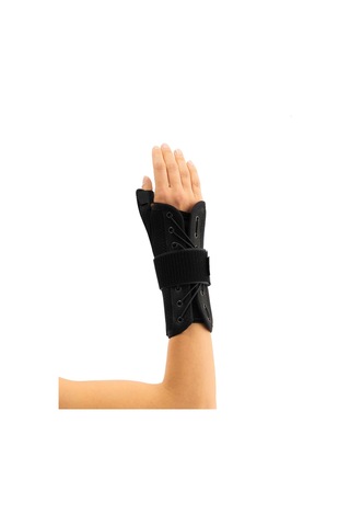 Statik Başparmak Destekli El Bilek Splinti Siyah Bedensiz Airtex Kumaş Ml-0111-024 Siyah