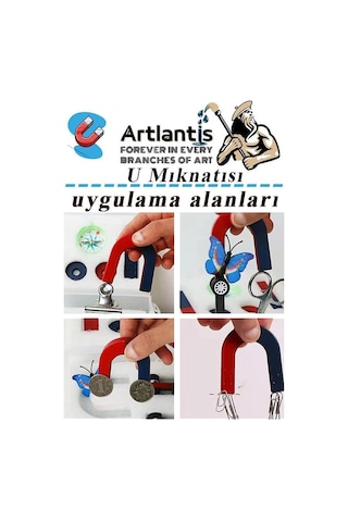 Mıknatıs Seti 1 Paket Deney Malzemesi Okul Projeleri İçin Manyetik Pusula Deney Oyun Seti Eğitici