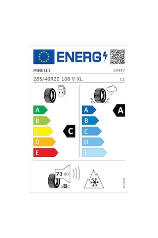 Pirelli 285/40 R20 108V XL P Zero Winter Kış Lastiği 2025