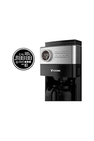 Yasomi CM90 Öğütücülü Filtre Kahve Makinesi