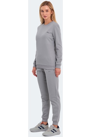 Slazenger OLINDA Kadın Cepli Gri Eşofman Takımı