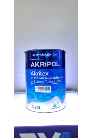 Akripol Pütürlü Tampon Boyası 3,75 Litre