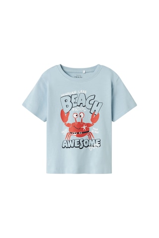 Name It Nmmvagno Ss Loose Top Mavi Erkek Çocuk Kısa Kol T-shirt Mavi