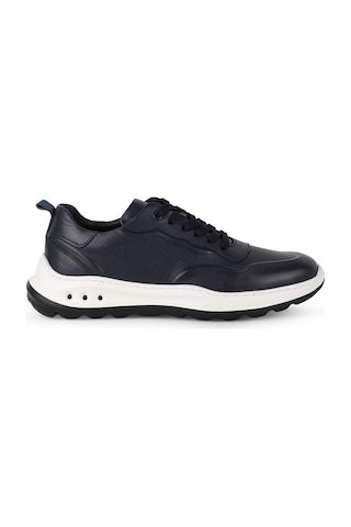 Lbr H1001 Erkek Deri Casual Ayakkabı Lacivert