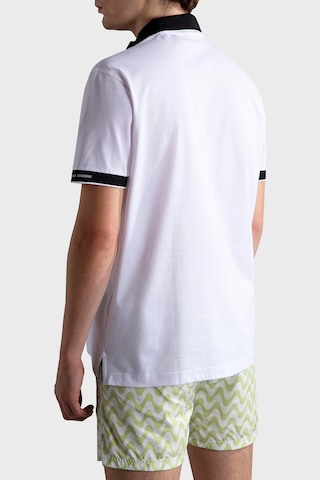 Paul & Shark Erkek Polo Yaka T Shirt 24411319 010 Beyaz Beyaz