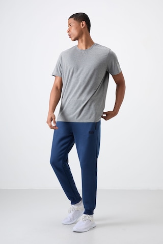 Tommy Life Cesar İndigo Cepli Şardonlu Erkek Eşofman Alt - 84929 İndigo