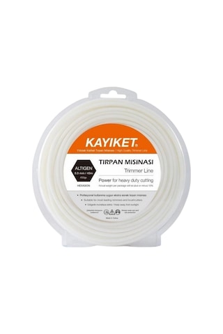 Kayıket Altı Köşe Tır-pan Motoru Misinası 3.3mm 43m