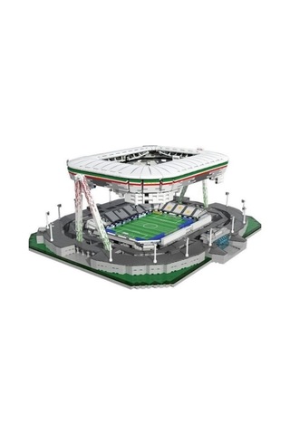 Cada C66021 Juventus Allianz Stadium Led Işıklı Maket Yapı Bloğu 3638 Parça