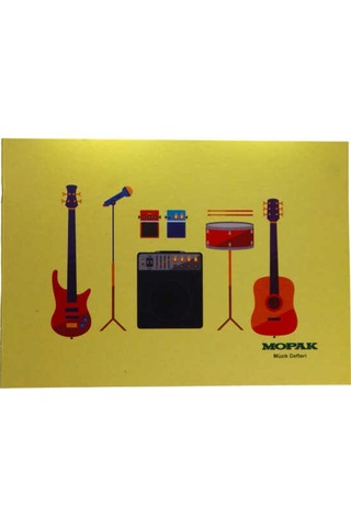 Mopak Küçük Müzik Defteri 20 Yaprak