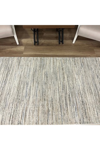 Hoom Rugs Nova 1123 Mavi Mikrofiber Modern Dokuma Halı Mavi