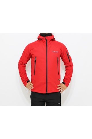 Mudwill Softshell Erkek Mont Ceket Kırmızı