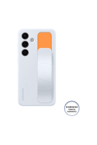 Samsung Galaxy S24 Uyumlu Kordonlu & Standlı Silikon Kılıf