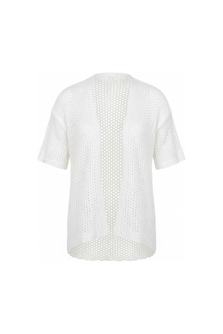 Sisley Hırka Uniseks Beyaz Hırka - W22s09d131hr