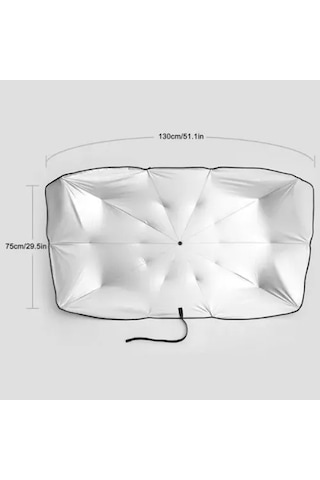 Dodes Araba Ön Cam Güneşlik Şemsiye