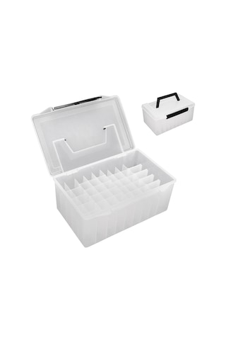 Jeehugo Pvc Malzeme Çok Bölmeli Balık Tutma Kutusu - Organize Olta Takımları İçin Beyaz