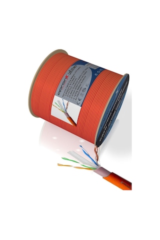 Apronx Cat6 23AWG 305Mt Outdoor 0,57mm Turuncu Utp Kablo