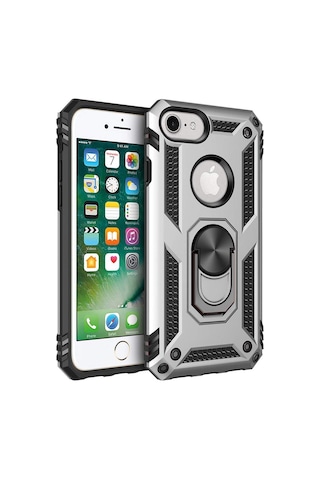 Teknomoda Apple Uyumlu iPhone 7 Tank Kilif Armor Yüzüklü Standli Korumali Kapak 343772289