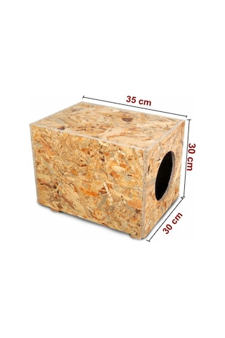 OSB Kedi Evi 30 x 30 x 35 CM