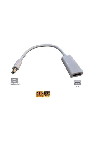Mini Display Port To Hdmi Dişi 4kx2k 1080p Kablo