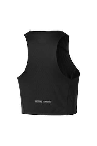 Mizuno Tech Light Crop Top Kadın Tişört Siyah Çok Renkli