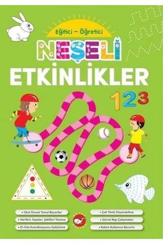 Neşeli Etkinlikler-Eğitici Öğretici- Beyaz Balina Yayınları