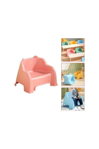 Flybuy Bosphorusboutique Pembe Küçük Tabure, Hafif Destekli Ayak Rz, Suntek Sırt Sabit, Banyo-kullanım İçin Uygun Pembe