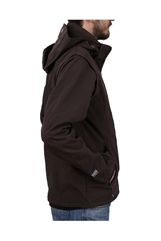 Icepeak Erkek Outdoor Montu Siyah Leonidas Softshell Jacket 57805 682 190
