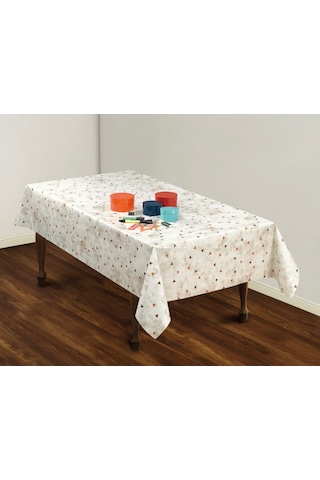 Geometrik Desen Pvc Astarlı Muşamba Masa Örtüsü