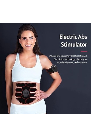 Ruicoo Domary Akıllı Karın Kası Egzersiz Cihazı - 6 Mod 9 Şiddet Seviyesi, Usb Şarjlı, Kas Geliştirici Masaj Patiği Çok Renkli