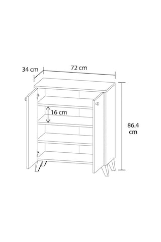 Elif Ayakkabılık 2 Kapaklı