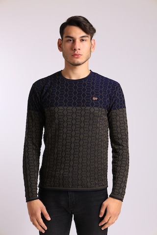 Bearraybon Erkek Triko Kazak Haki (504888425) Haki