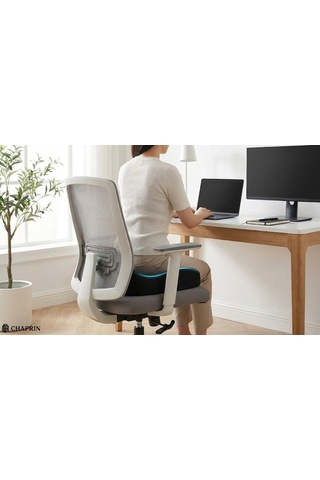 Destekli Visco Oturma Minderi Uzun Süreli Oturumlar İçin Ergonomik Tasarım Genel