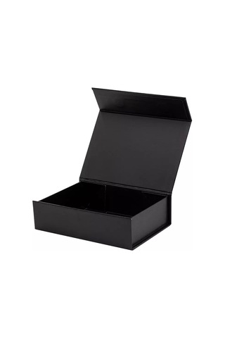hediye kutusu boş mıknatık kapak siyah 16x16x6Home in Joy