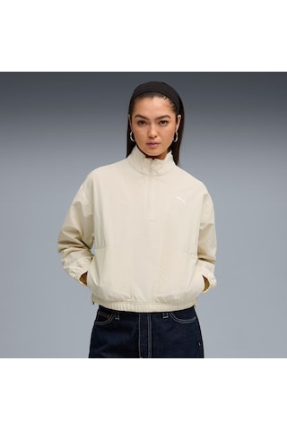 Puma Women Sweatshırt Ekru