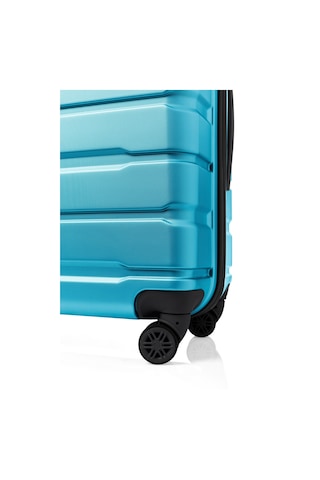 Unisex 4 Tekerli Kilitli Orta Boy Valiz Bavul Turkuaz