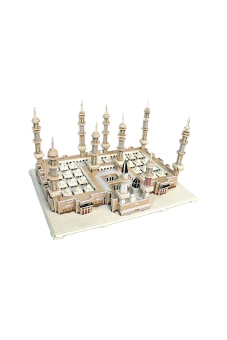 Mescid-I Nebi Maketi Medine 3D Puzzle 3 Boyutlu Maket