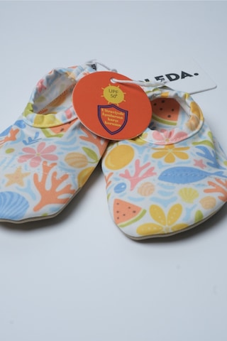 Soleda Uv Korumalı Kaydırmaz Bebek Çocuk Deniz Havuz Patiği Underwater Salad Çok Renkli