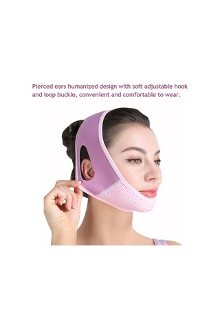 Youtek Yüz Şekillendirici V-kesim Maske - İnce Ve Ayarlanabilir Yüz Bandajı